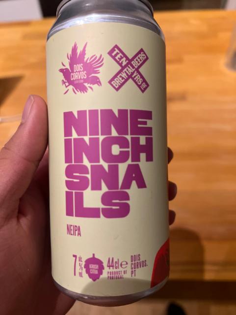 Nine inch snails 7.0%, Dois Corvos Cervejeira, Portugal