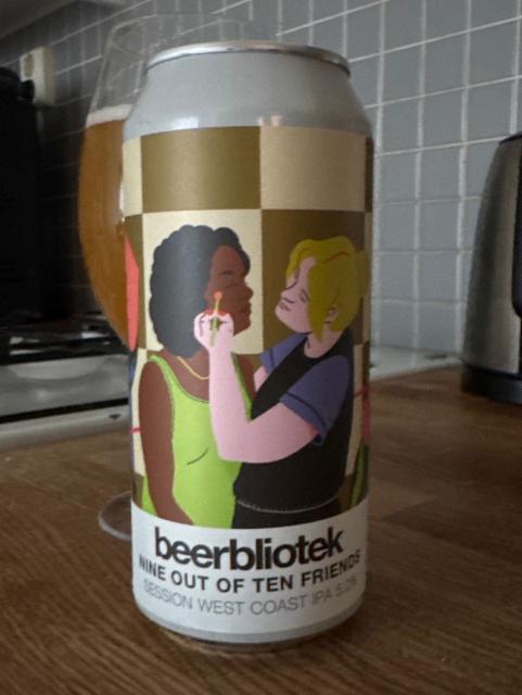 Nine out of ten friends 5.0%, Beerbliotek, Sweden