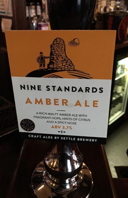 Nine Standards Amber Ale 3.7%, Settle Brewery, England