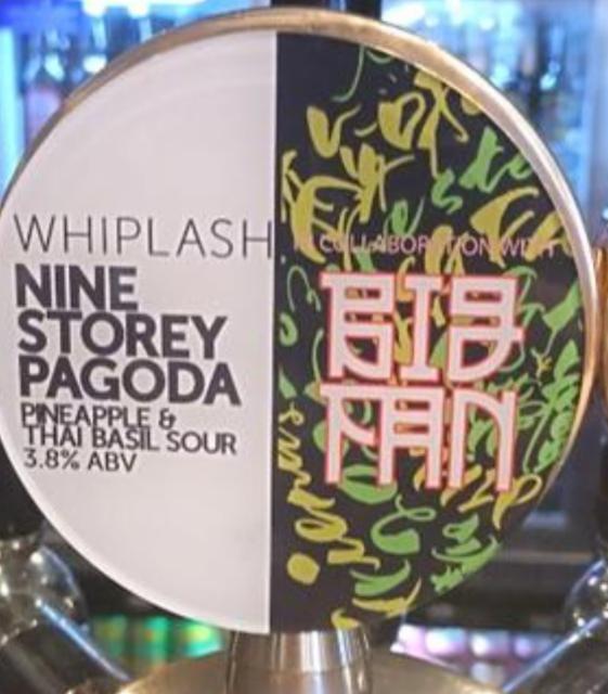 Nine Storey Pagoda 3.8%, Whiplash, Ireland