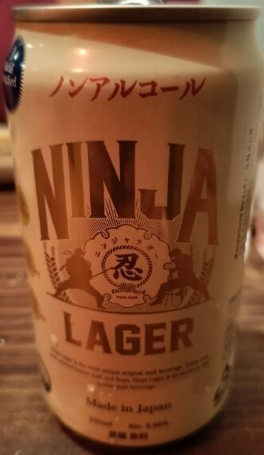 ninja beer 0.0%, Nippon Beer Co., Ltd., Japan