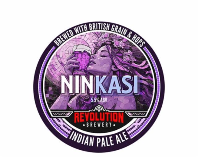 Ninkasi 5.5%, Revolutions Brewing, England