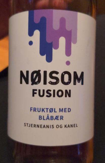 Nøisom fusion blåbær, stjerneanis og kanel 4.7%, Nøisom Craft Beer, Norway