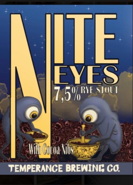 Nite Eyes, Temperance Brewing Co.