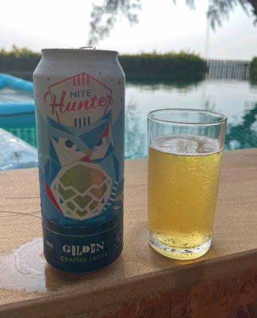 Nite Hunter Golden Lager 5.0%, Mardi Craft Brewing Company, Thailand