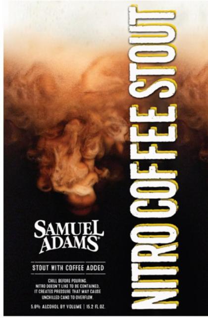 Nitro Coffee Stout 5.8%, Samuel Adams (Boston Beer Company), United States