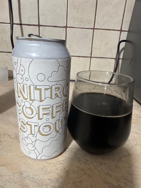 Nitro coffee stout 4.5%, Kykao Microbrewery, Greece