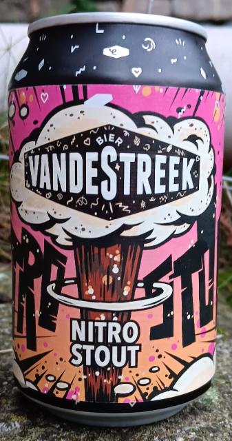 nitro stout 6.0%, VandeStreek Bier, Netherlands