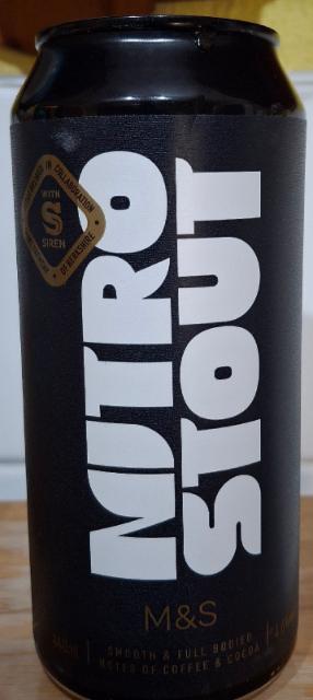 Nitro Stout, Siren Craft Brew