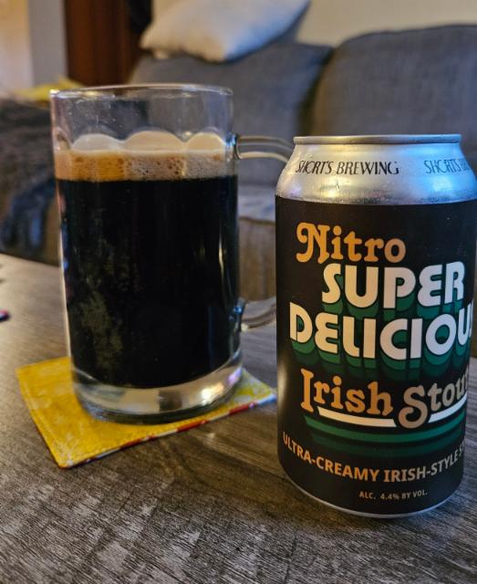 nitro super delicious Irish stout, Short's Brewing Company