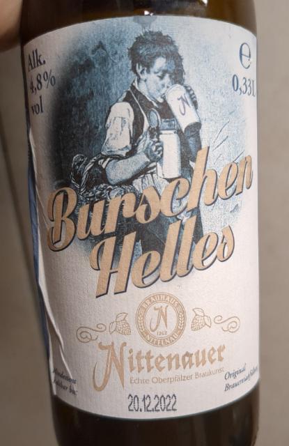 Nittenauer Burschen Helles, Brauhaus Nittenau