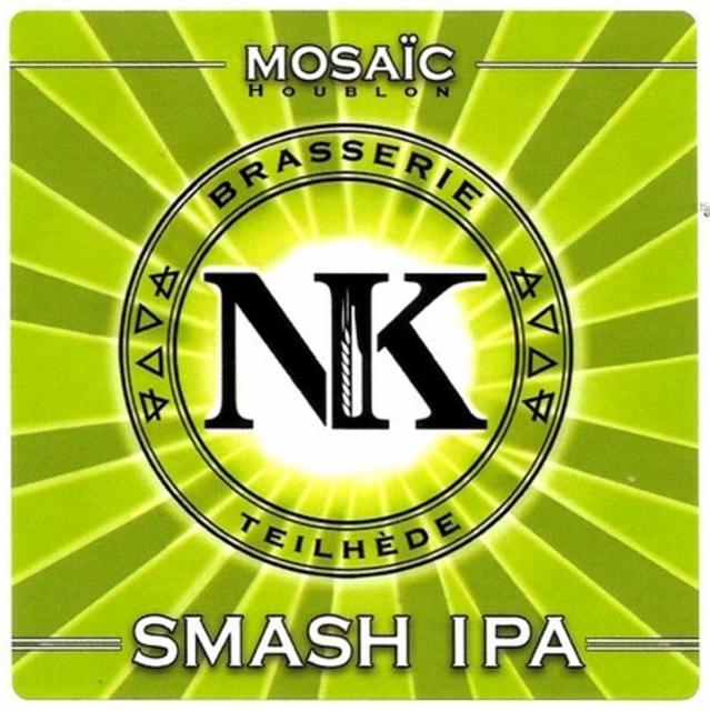 Mosaïc SMASH IPA 6.1%, Brasserie NK, France
