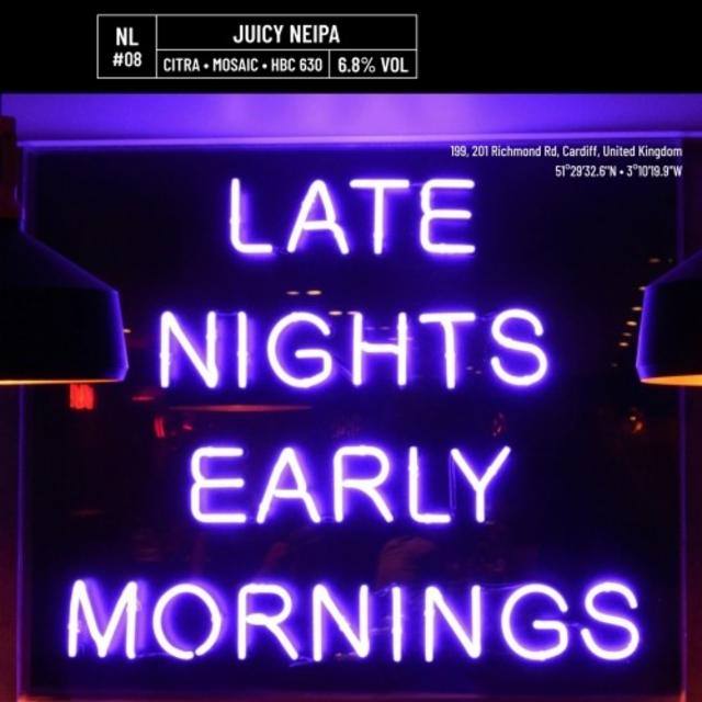 NL#08 Late Nights Early Mornings 6.8%, Noiseless, France