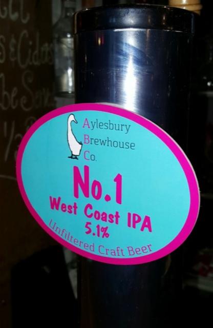 No.1 West Coast IPA 5.1%, Aylesbury Brewhouse, England