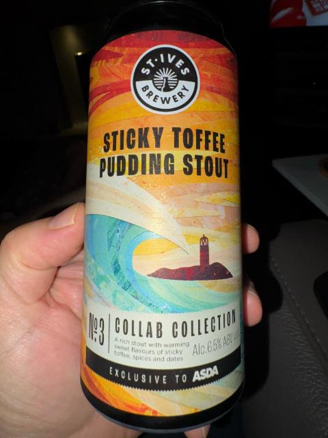No.3 Collab Collection Sticky Toffee Pudding Stout, St. Ives Brewery