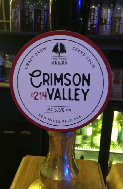 No. 214 Crimson Valley 5.5%, Lincolnshire Craft Beers, England