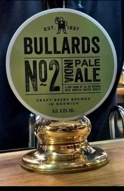 No. 2 India Pale Ale 6.0%, Bullards, England