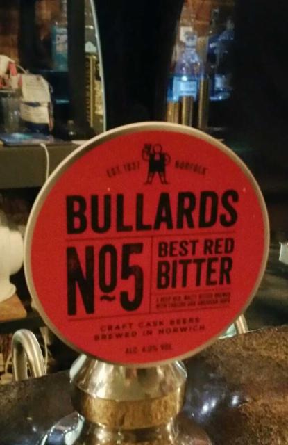 No. 5 Best Red Bitter 4.0%, Bullards, England