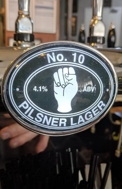 no10 pilsner 4.1%, The Little Beer Corporation, England
