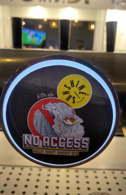 No Access 6.0%, Sunshine Brewery, New Zealand