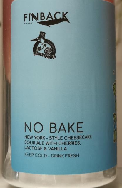 No bake 5.5%, Hidden Springs Ale Works, United States