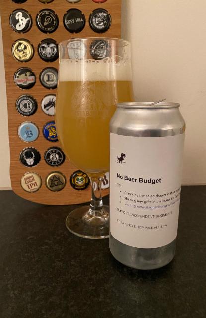 No Beer Budget 4.5%, Staggeringly Good Beer, England