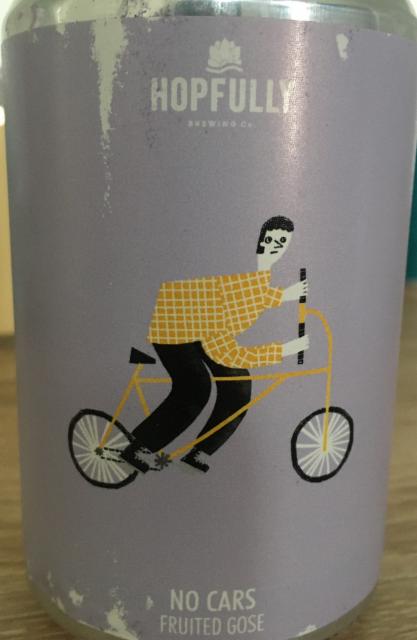 No Cars - Passion Fruit, Lime & Vanilla 4.3%, Hopfully Brewing, Ireland