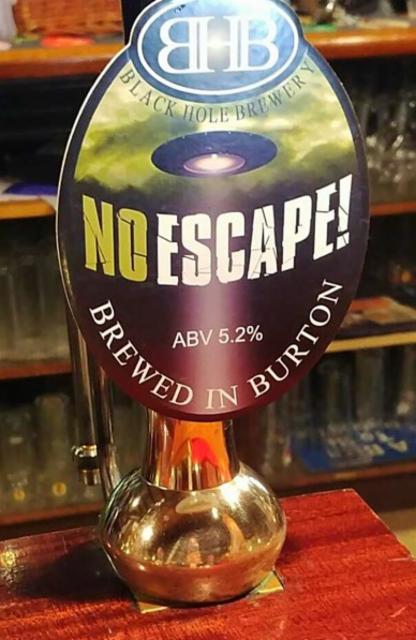 No Escape! 5.2%, BLACK HOLE BREWERY, England