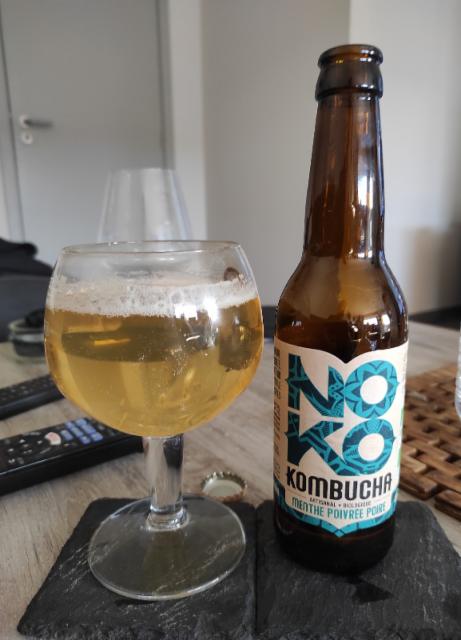 no ko kombucha menthe poivre poire 0.0%, Nord kombucha, France