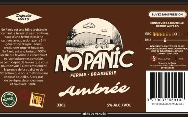 No Panic Ambrée, No Panic