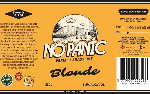 No Panic Blonde 5.5%, No Panic, France