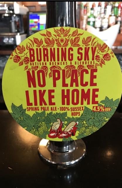 No Place Like Home 4.5%, Burning Sky Brewery, England