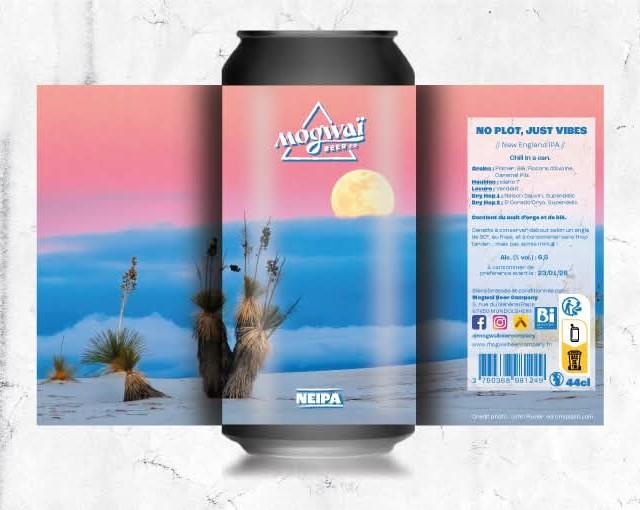 No Plot, Just Vibes 6.5%, Mogwaï Beer Company, France