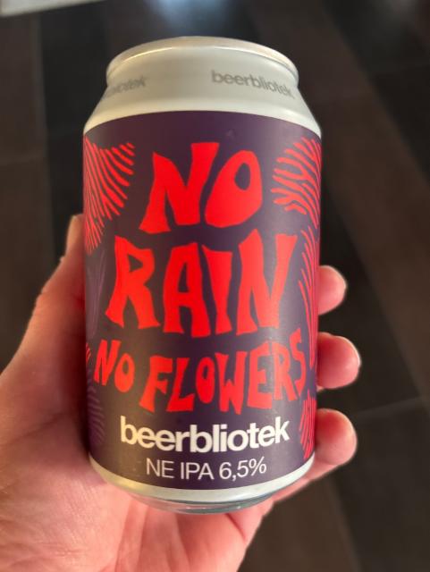No rain no flowers, Beerbliotek