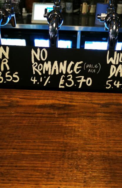 no romance 4.1%, Left Handed Giant Brewing, England