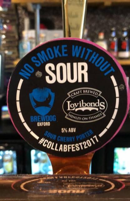 No Smoke Without Sour 5.0%, Lovibond's Brewery, England