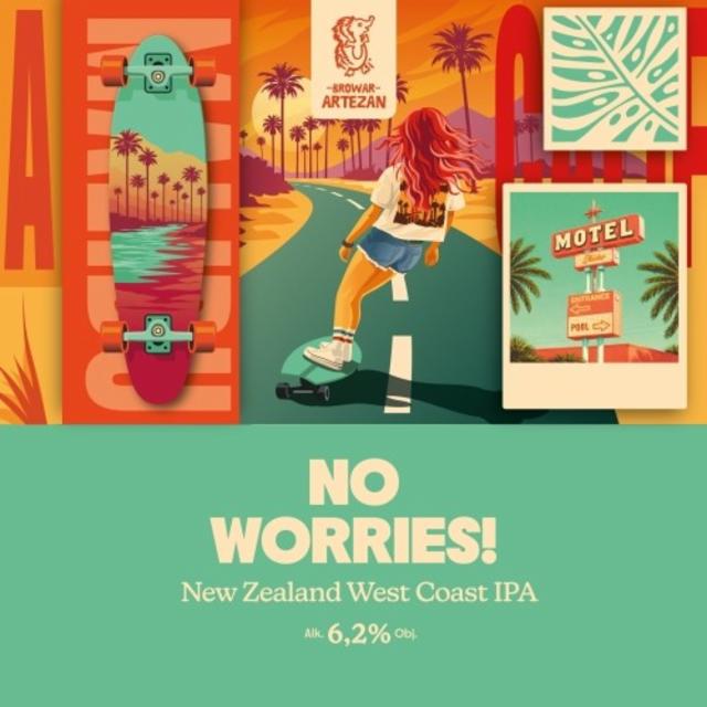 No Worries! 6.2%, Browar Artezan, Poland