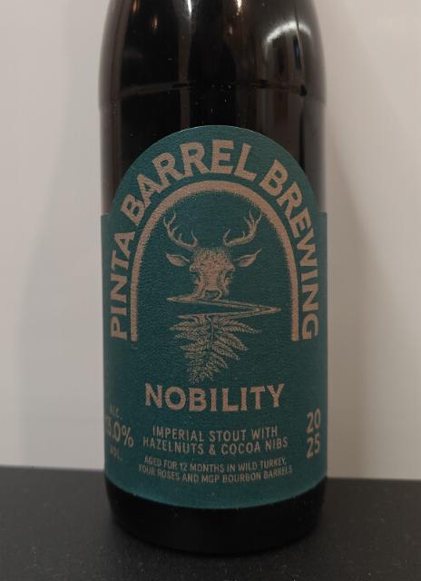 Nobility 2025, Pinta Barrel Brewing