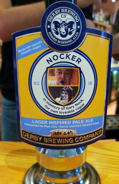 Nocker 4.6%, Derby Brewing, England