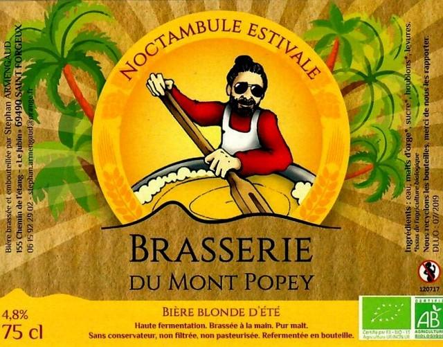 Noctambule Blonde, Brasserie Du Mont Popey