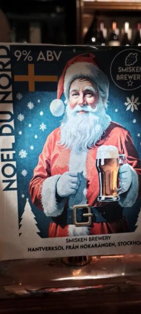 Noel du nord julöl 9.0%, Smisken, Sweden