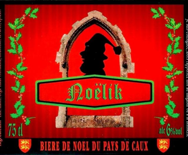 Noëlik 6.0%, Brasserie Cauchoise [Closed], France