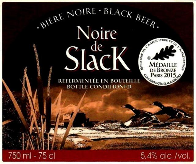 Noire De Slack 5.4%, Brasserie Artisanale Des 2 Caps, France