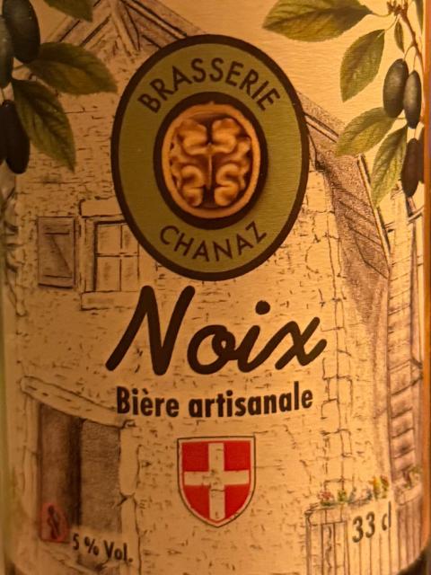 Noix 5.0%, Brasserie Chanaz, France