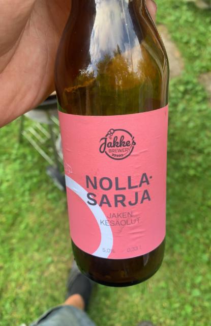 Nollasarja Jaken Kesäolut 5.0%, Jakke's Brewery, Finland