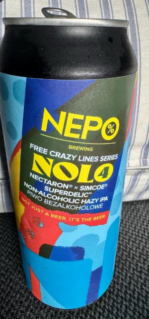 Nolo #4 0.5%, Nepo Brewing (Browar Nepomucen), Poland