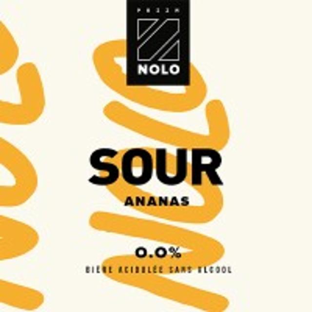 Nolo Sour Ananas 0.0%, Prizm Brewing Co., France