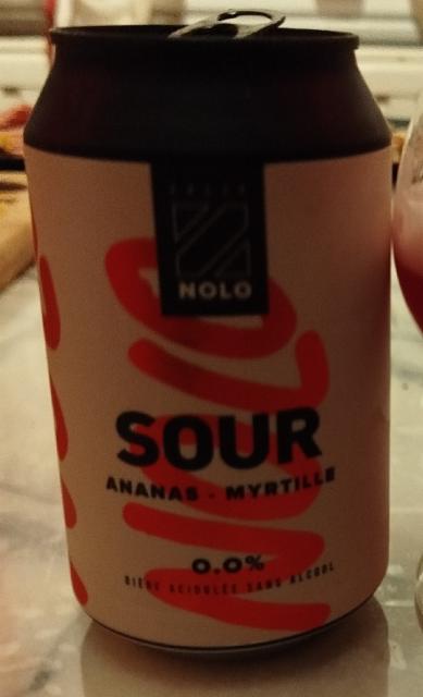 Nolo Sour Ananas Myrtille 0.0%, Prizm Brewing Co., France