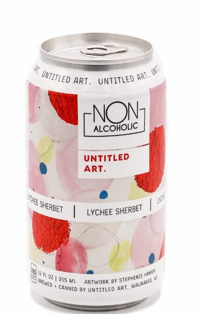 Non-Alcoholic Lychee Sherbet 0.5%, Untitled Art, United States