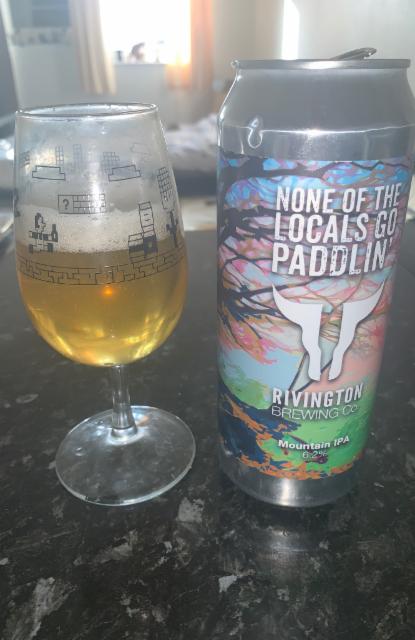 None of the locals go paddlin 6.5%, Rivington Brewing Co., England